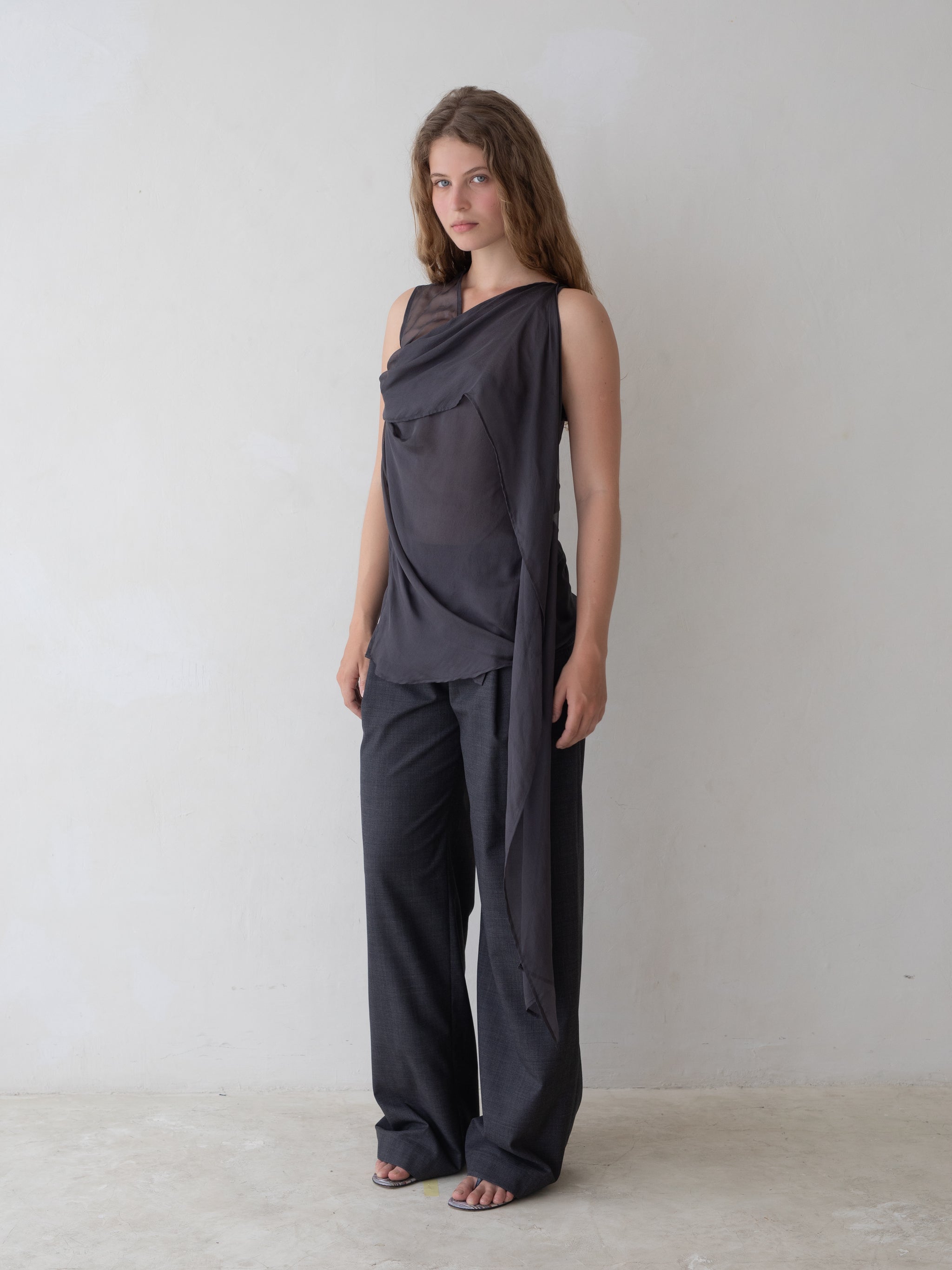 Vale Top - Charcoal